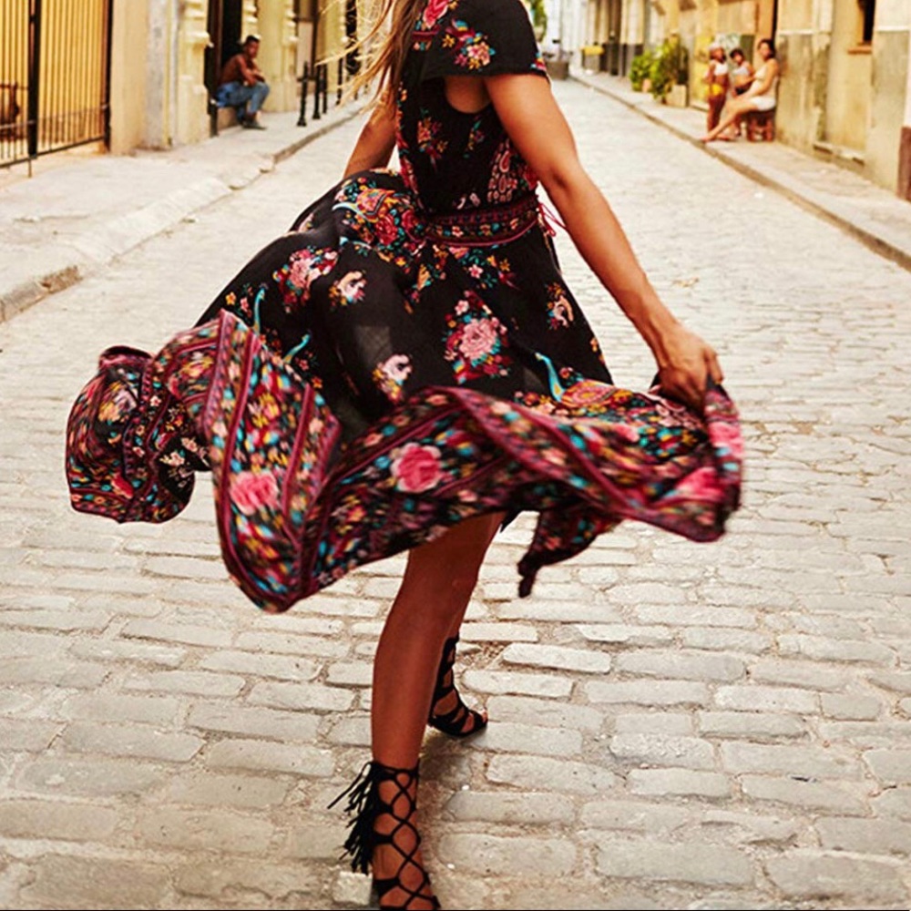 Cute flowing wrap/dress